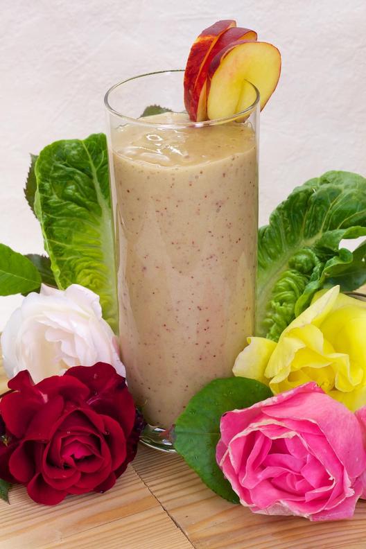 Perzik - banaan - smoothie