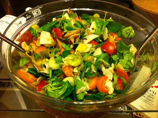 Kleurrijke salade
