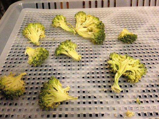 Uitgedroogd broccoli, rijk en knapperig